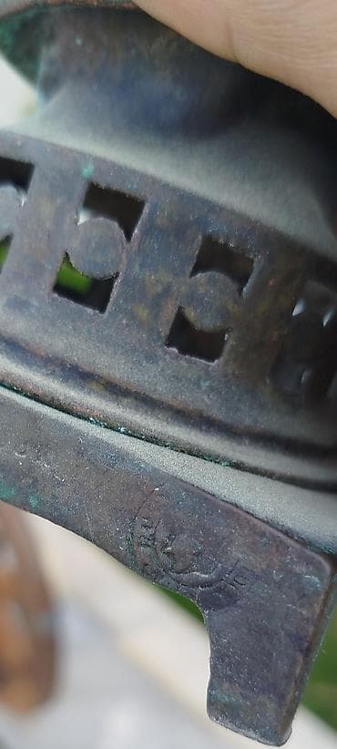 samovar 10 litr: Antik mis samovar (kömürlə işləyən) - Material: tam mis/kahsdan — 7