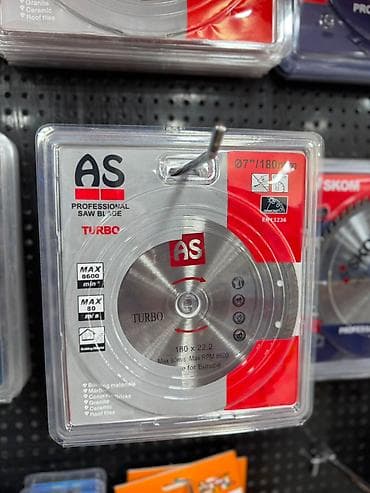 AS Professional Saw Blade – Turbo - Diametr: 180 mm (7") - Mərkəz