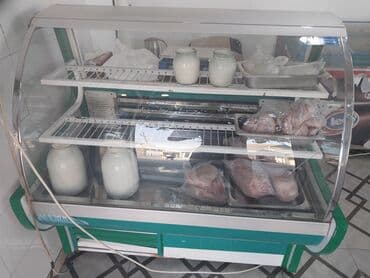 Bu vitrin soyuducu məhsulların sərgilənməsi və soyudulması üçün