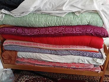 yun saplar: Təzə sırınmış tək nəfərlik döşək 25 AZN. İki ədədi 40 AZN İki — 2