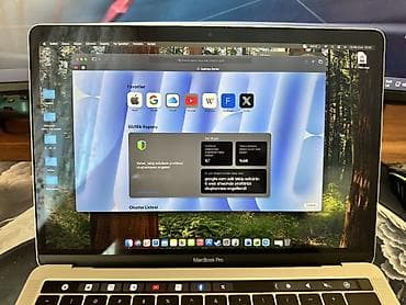 macbook pro ikinci el: Apple MacBook Air 13" (Model A1989, EMC 3214) Cpu : i5 2.3 Ghz Gpu  — 9