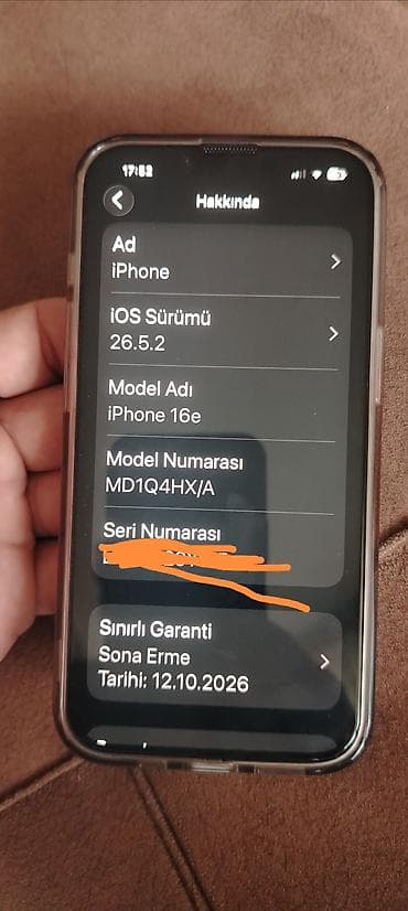 data modem sim card: IPhone 16e, Zəmanət — 1