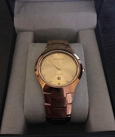 apple watch 7: Rado Jubile Gold tone Style: fashion Waterproof: 100 meters — 1