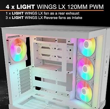 radiator panel: 🔥 Be quiet! Light Base 500 LX Black (BGW85) korpusu tam panoramik — 9