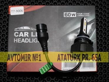 avtomobil işıqları: T7 led 9006 bundan başqa hər növ avtomobi̇l aksessuarlarinin satişini — 1