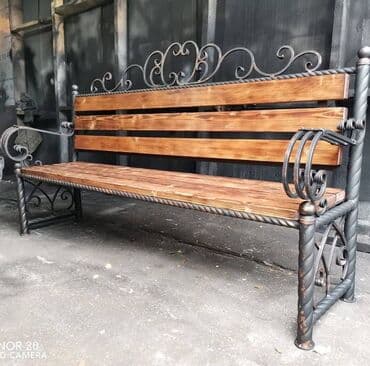 Sifarişlə bağ yelləncəkləri: Metal en mmc olaraq istədiyiniz forma və ölçüde demir işlerinin — 20