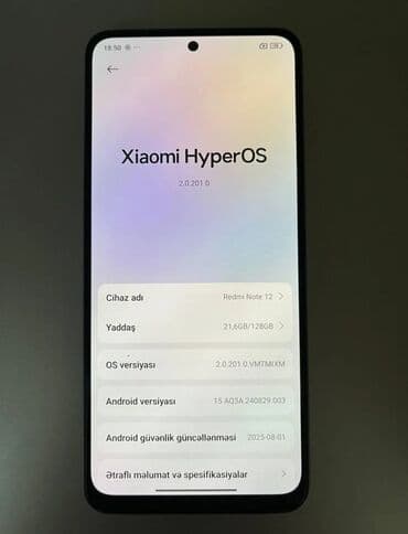 redmi note 9 pro max: Redmi Note 12, 128 GB, rəng - Göy, Barmaq izi — 2