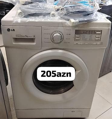 Elektronika: LG paltaryuyan maşın – Inverter Direct Drive, 5 kq - Ön yükləməli — 1