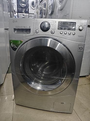 invertor: LG paltaryuyan-quruducu maşın – Inverter Direct Drive, 6/3 kq — 1