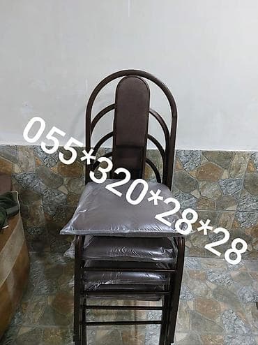 Kafe və restoranlar üçün 4 nəfərlik 6 nəfərlik 8 nəfərlik stul və