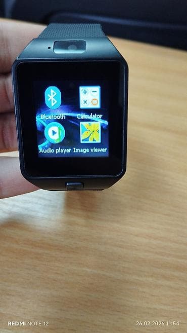 Qol saatları və aksesuarlar: Yeni, Smart saat, Sim kart, rəng - Qara — 2