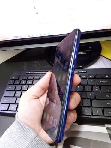 Redmi Note 8, 64 ГБ, цвет - Голубой, Сенсорный, Отпечаток пальца, Две SIM карты — 2