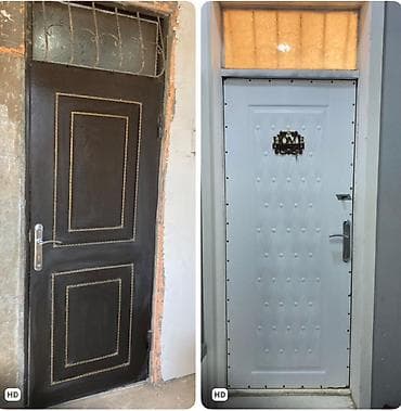 heyvanlar: Seyf qapi 245/90sm 150azn qiymet sondur Hovsan 2553 leli Dəmir — 1