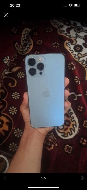 ekran sekilleri iphone: IPhone 13 Pro, Sierra Blue, Face ID — 1