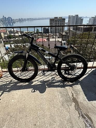 alman velo: Dağ tipli velosiped – 24 düymlük təkərlər, qalın protektorlu şinlər — 2
