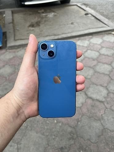 iphone x11: IPhone 13, 128 GB, Mavi, Barmaq izi, Face ID — 2