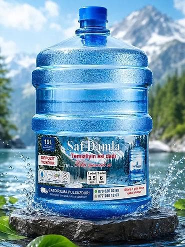 evalar vitamin c: Saf Damla – təbii bulaq mənşəli, minerallarla zəngin içməli su — 4