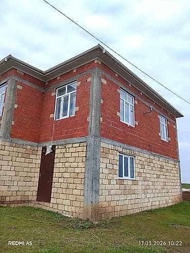 agdasda satilan evler 2021: Satılır: Həyətyanı sahəsi olan fərdi yaşayış evi - Ümumi: Kərpic və — 4