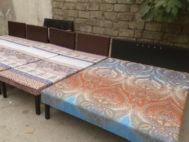 ucuz taxtlar: Carpayi 2 neferlik mohkemliyine zemanet verilir 1 neferlik kravat — 7