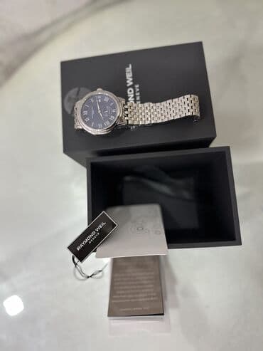 Смарт браслеты: Наручные часы, Raymond, цвет - Серебристый — 7