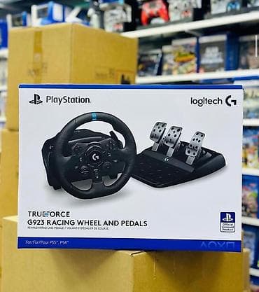 bakcell 099 nomre: Logitech G923 TRUEFORCE sükan və pedal dəsti – PlayStation üçün rəsmi — 1