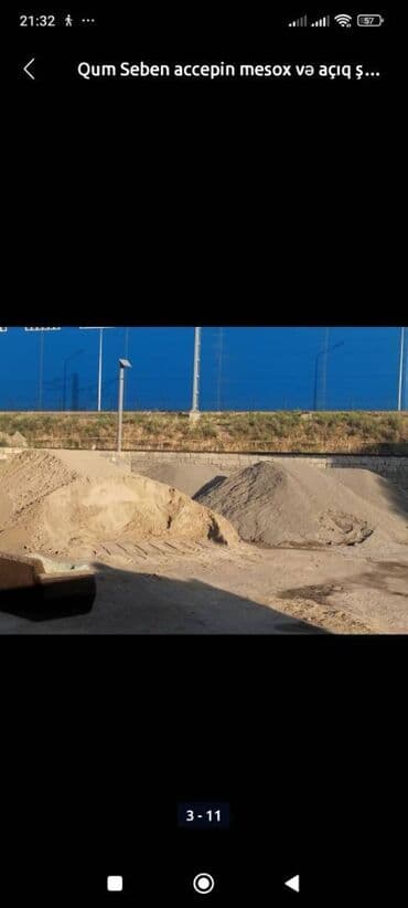 daş tozu qiymeti: Atsep,qirma das,qum satisi — 2