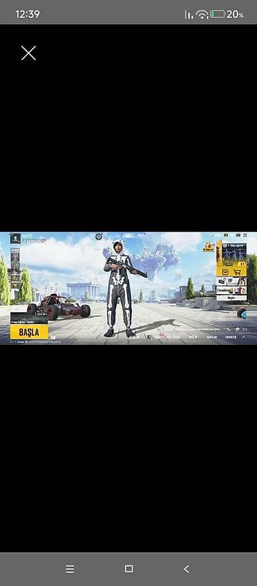 PUBG Mobile oyun hesabı – skeleton temalı görünüş - Oyun: PUBG Mobile — 1