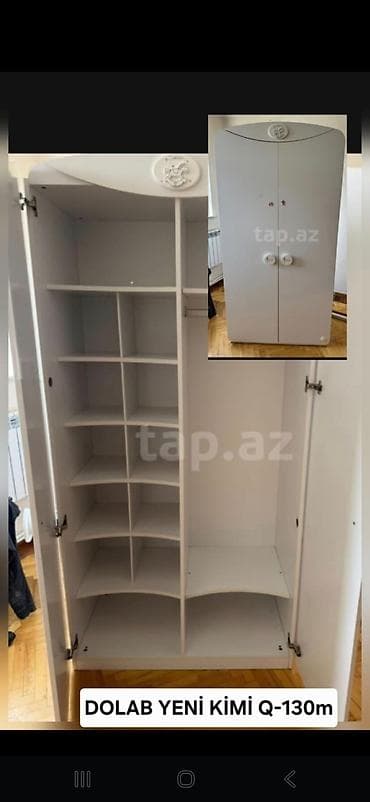 taxta ref: Dəhliz dolabı – Ü-Saray modeli - Material: Laminat/MDF kombinasiya — 2