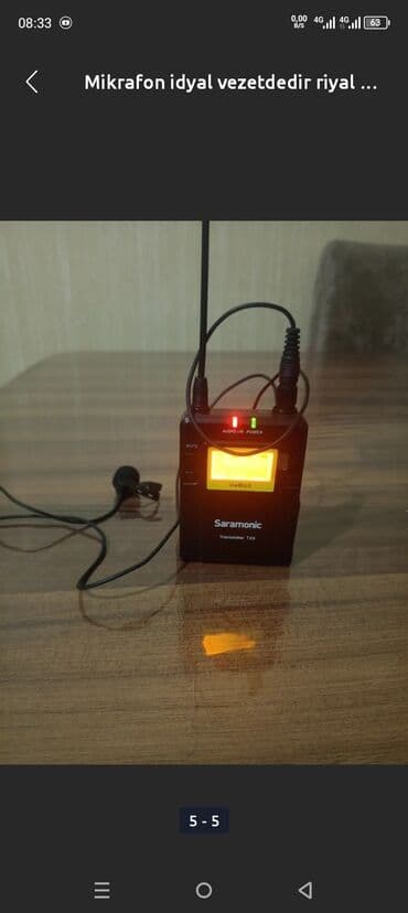 Yeni Simsiz (Bluetooth) Mikrofon Sennheiser, Ünvandan götürmə — 3