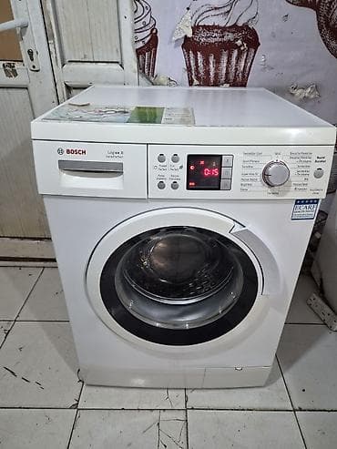 sac masini: Paltaryuyan maşın Bosch, 8 kq, İşlənmiş, Avtomat, Qurutma var, Pulsuz çatdırılma, Ödənişli çatdırılma — 2