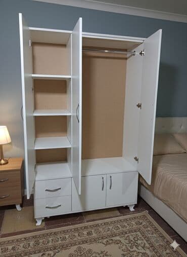 Təmir və tikinti: Yeni, Açılan, 3 qapılı Düz dolab, Qarderob, paltar dolabı, Azərbaycan — 2