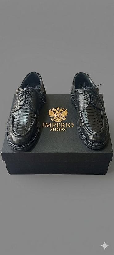 Kişi üçün klasik ayaqqabı – 100% təbii dəri, eleqant görünüş. - — 1