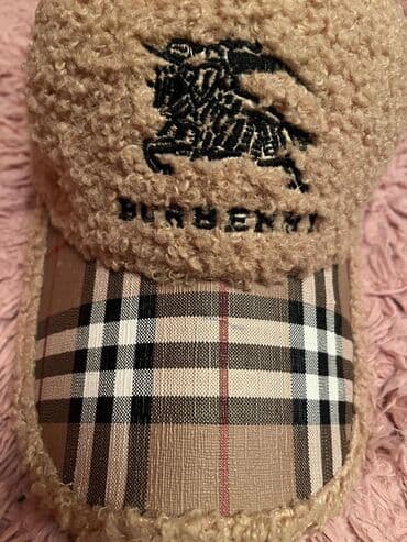 купить кепку в баку: Kepka, Burberry, One size, rəng - Bej — 3