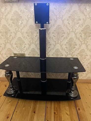 taxt baza: Düz TV altlığı, Polkalı, Şüşəli — 1