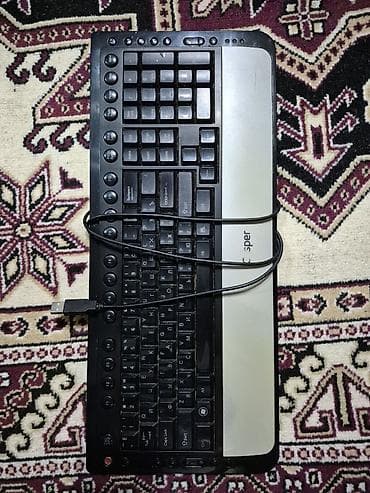 gaming notebook: Masaüstü kompüter (MSI anakartlı sistem bloku) + USB klaviatura — 3