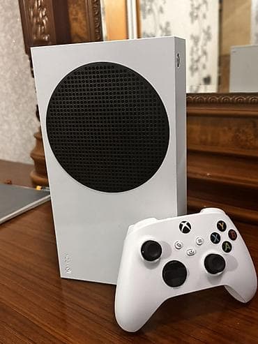 xbox seies s: Xbox Series S oyun konsolu + orijinal Xbox Wireless Controller (ağ) — 3