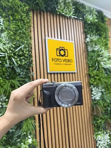 Canon PowerShot G7 X – kompakt premium kamera - 1.0 düym CMOS sensor — 1