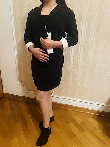 Qadın dəsti – qara kokteyl + qısa bleizer 34-36ölçüdə olan xanımlara — 2