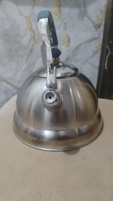 örtük: Rəng - Gümüşü, Çaydan, Paslanmayan polad — 2