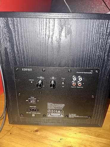 kolonkalar maşın: İşlənmiş Edifier Kolonka, Növ - Sabvufer, rəng - Qara — 3