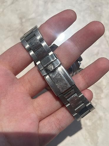 saat mexanik: İşlənmiş, Qol saatı, Rolex, rəng - Gümüşü — 3