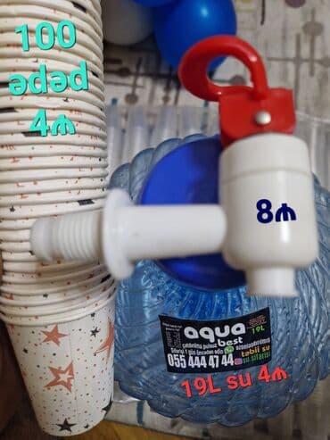 Di̇spenser üçün kran dispenser üçün sadə krant 8m çatdırılma 3₼ 📍ünvan