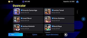 irshad electronics notebook: EFootball 2024 hesabı – güclü komanda və zəngin heyət - Oyun — 5