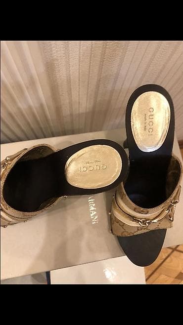 cucci: Gucci qadın sandaleti – orijinal italyan istehsalı - Model: Gucci — 4