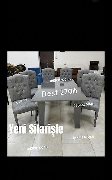 Masa dəsti qonaq otağı masa dəstləri zal üçün masa dəsti bağ üçün at lalafo.az Masa dəsti qonaq otağı masa dəstləri zal üçün masa dəsti bağ üçün