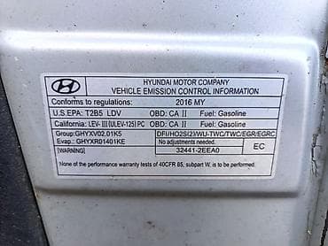 ford focus 2000: 2016-2017 model Hunday Sonatanin original germetikali kapotu. Kapot — 3