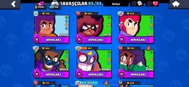 PS5 (Sony PlayStation 5): Brawl Stars mobil oyunu hesabı. Bu hesabın yaradılma tarixi 2019-cu — 5