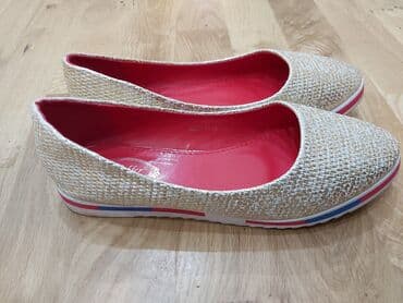 Baletkalar, Ölçü: 37, rəng - Qızılı, Yeni
