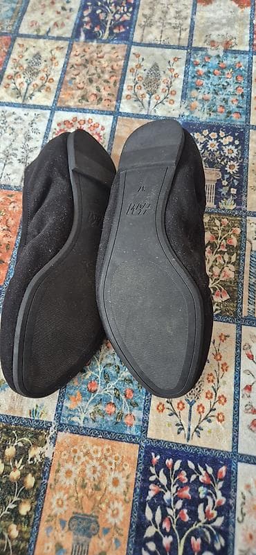 Yeni H&M qadın ballerina ayaqqabısı - Rəng: qara - Ölçü: 37 — 2