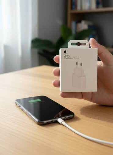 e60 aksesuar: Adapter Apple, 20 Vt, Yeni — 1